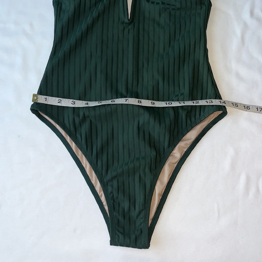 NWOT SHADE & SHORE ONE PIECE SWIMSUIT Sz M - Picture 9 of 12